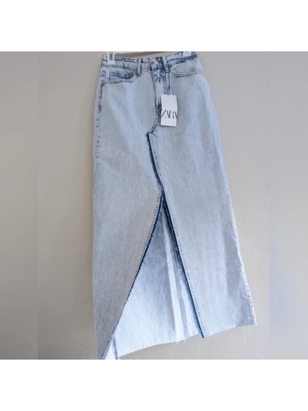 Zara denim long skirt - Picture 1 of 7